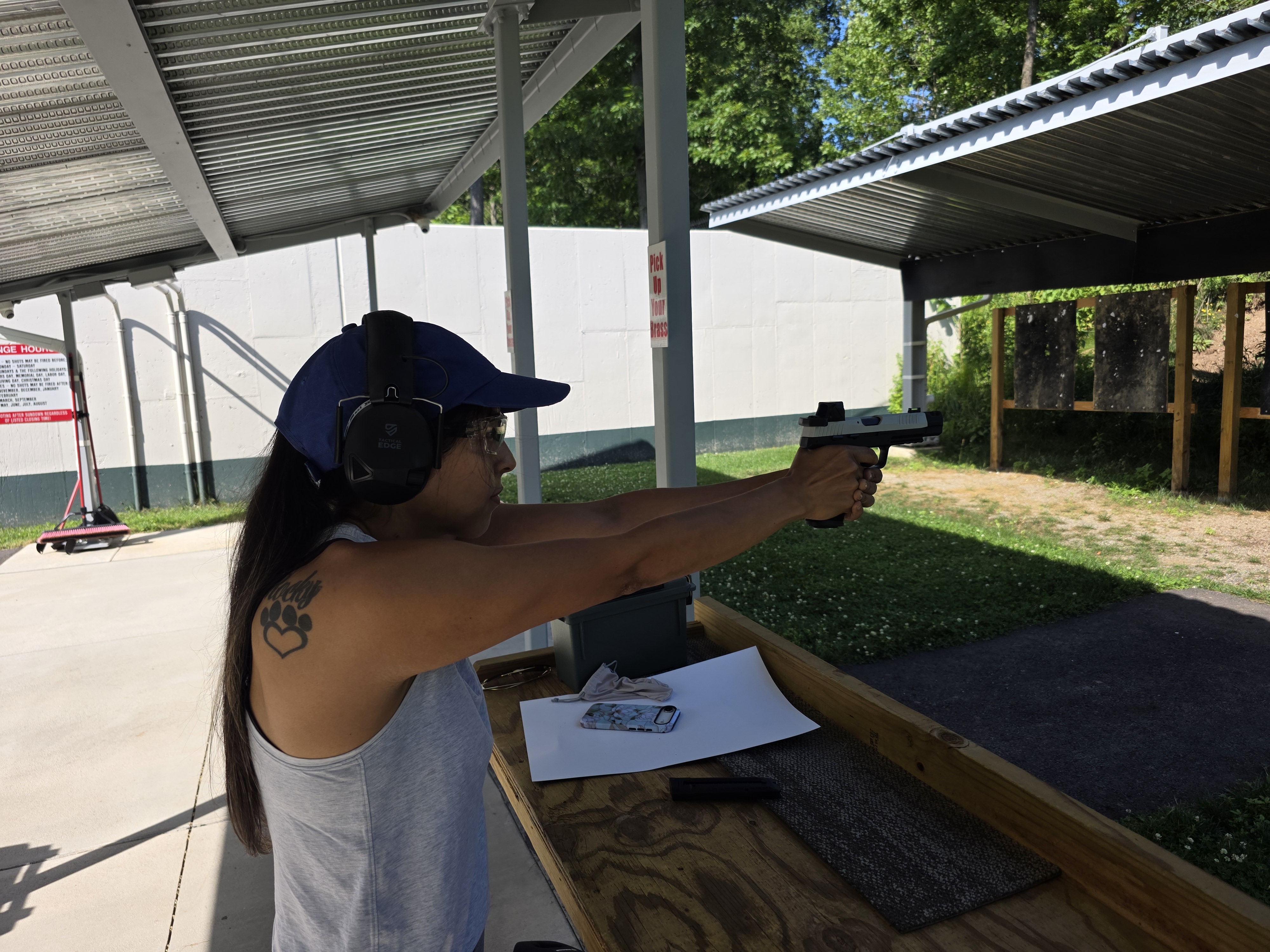 Pistol Range Day Outdoor